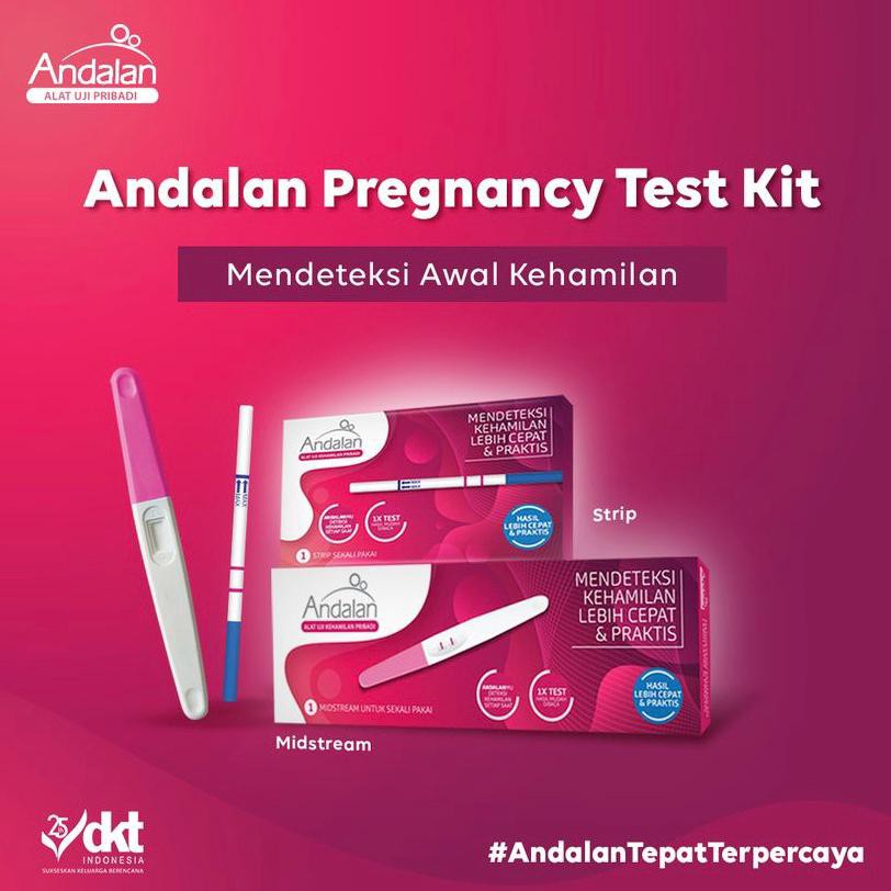 ANDALAN PREGNANCY TEST STRIP (ALAT TES KEHAMILAN PRIBADI) / SYE