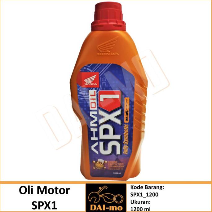 [[BISA COD]] Oli Motor SPX1 Asli 1.2L/ SPX 1 1,2 Liter/ 1200 ml