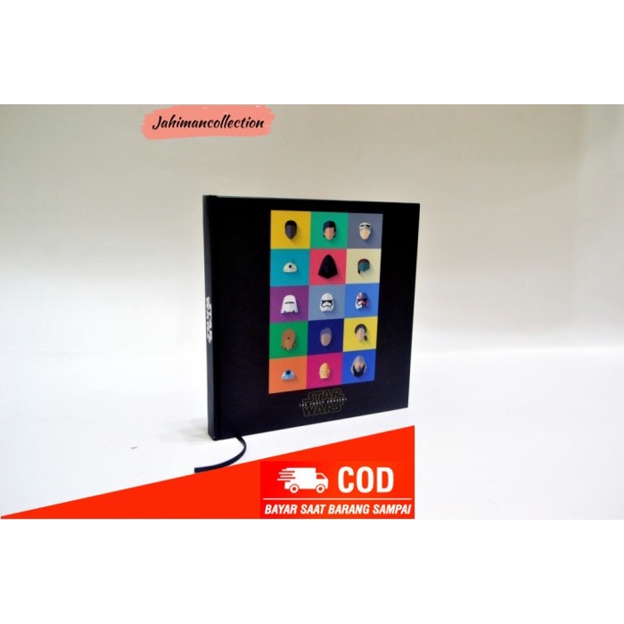 

✨ BISA COD ✨ Square Note Book Film Star Wars Hardcover