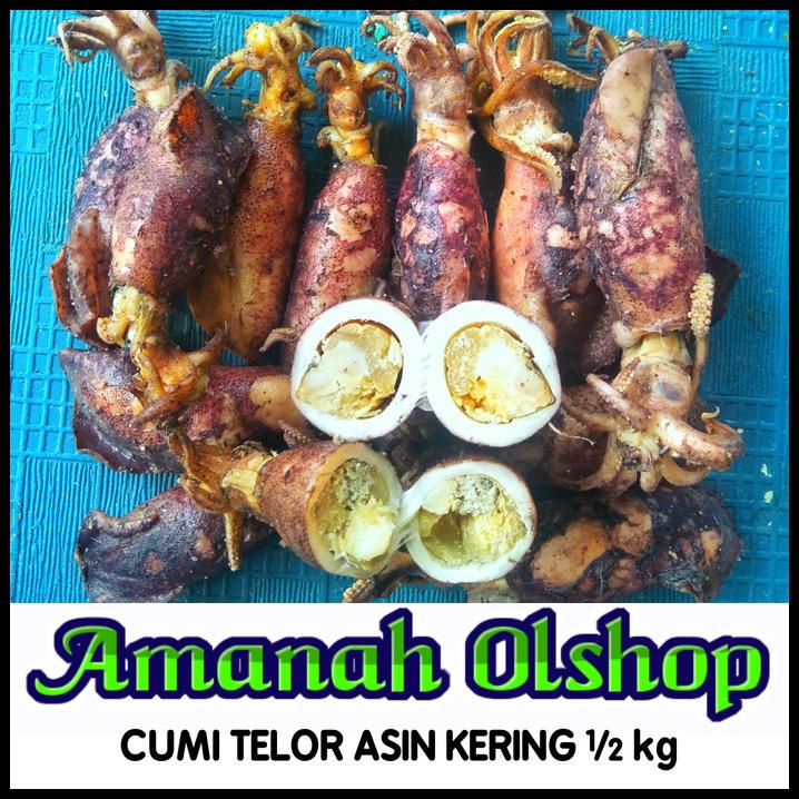 

Cumi Telor Asin Kering 500 Gr