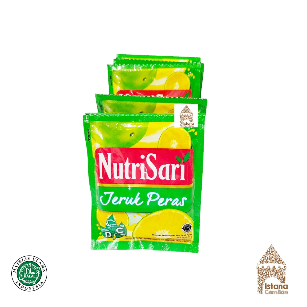 

Nutrisari Nutri Sari Jeruk Peras (isi 10pcs)