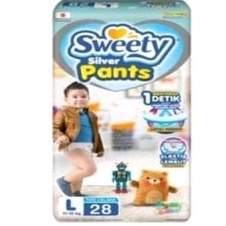 Sweety Silver Pants L28 / Pampers Sweety L28 Tipe Celana