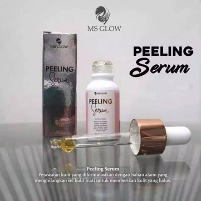 PEELING SERUM MS GLOW/SERUM BEKAS FLEK MS GLOW