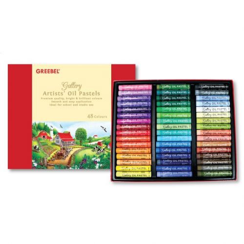 

GREEBEL 48 ARTIST OIL PASTEL 48C - Non-Toxic - Artis - NonToxic - Art Non Toxic
