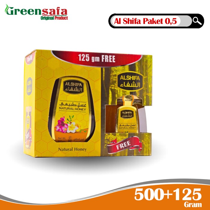 

Madu Murni Arab Al Shifa Alshifa Alsifa Alsyifa 500gr Free 125gr
