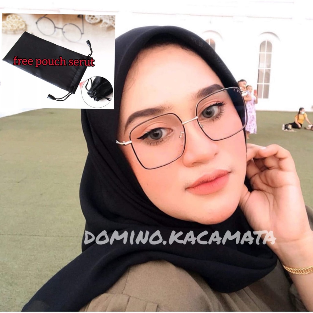 KACAMATA OVERSIZE KEKINIAN KACAMATA WANITA/PRIA ( MINUS,SILINDER,PLUS,PROGRESIF ) 9096