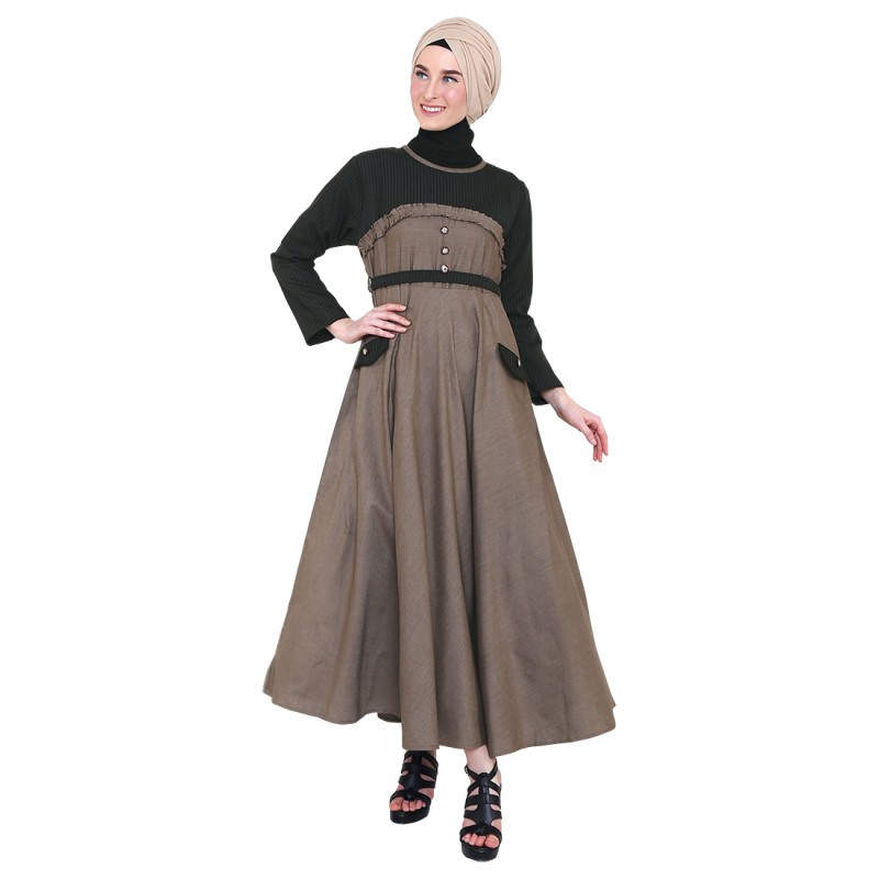 baju muslim wanita/busana muslim perempuan/baju gamis wanita murah RWH041