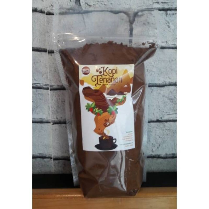 

500 g ( 1/ 2 kg ) kopi bubuk murni robusta temanggung