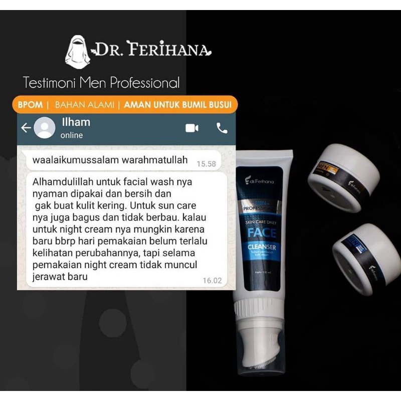 dr ferihana skincare for men