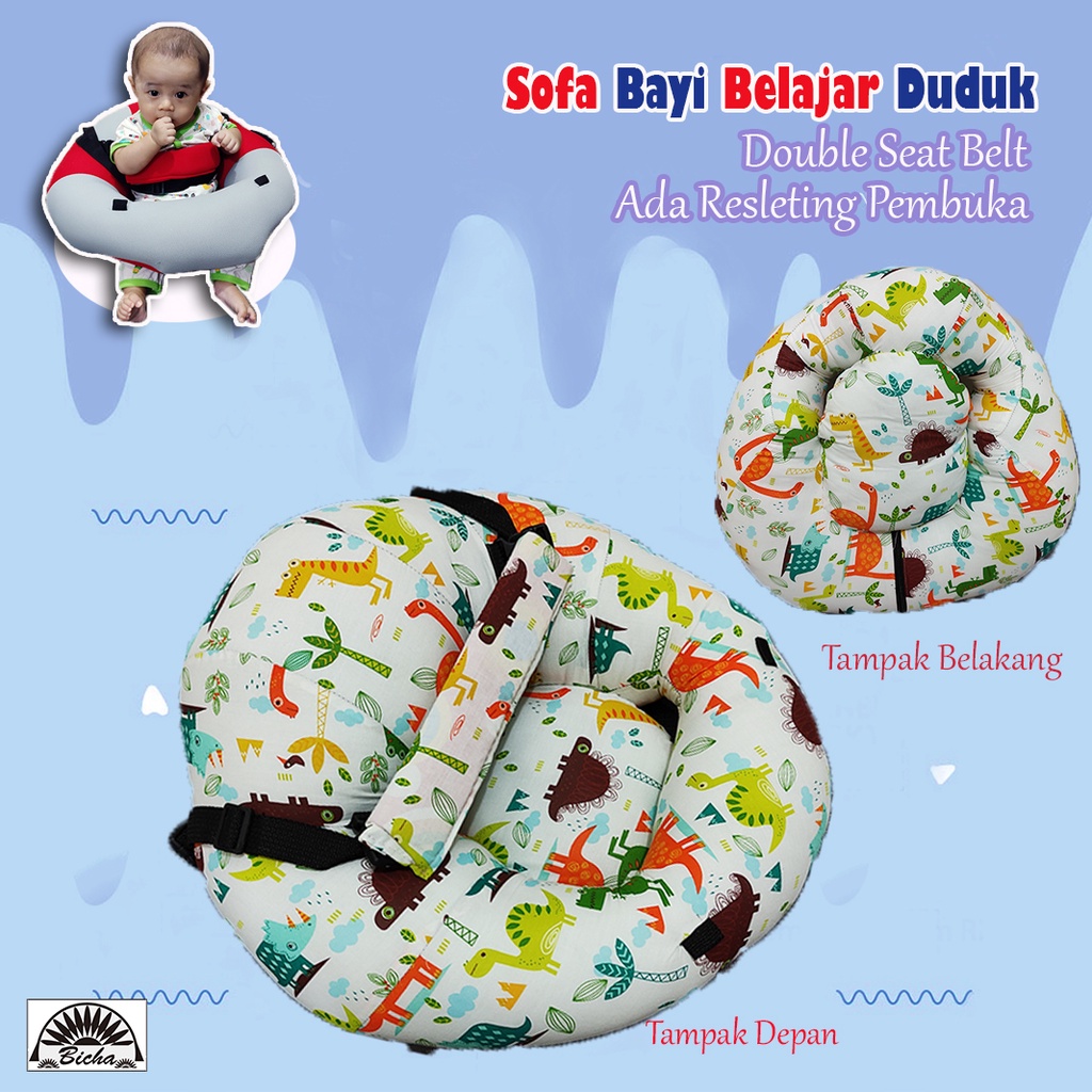 Kursi Sofa Bayi Belajar Duduk Bahan Tebal grade A