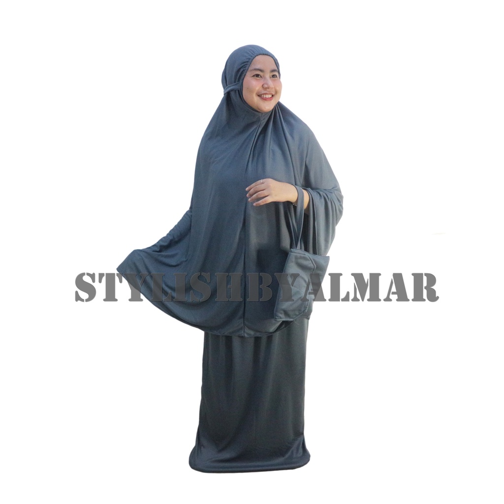 Mukena Polos Katun Travel Hyget Premium Ukuran Dewasa Adem Berkualitas