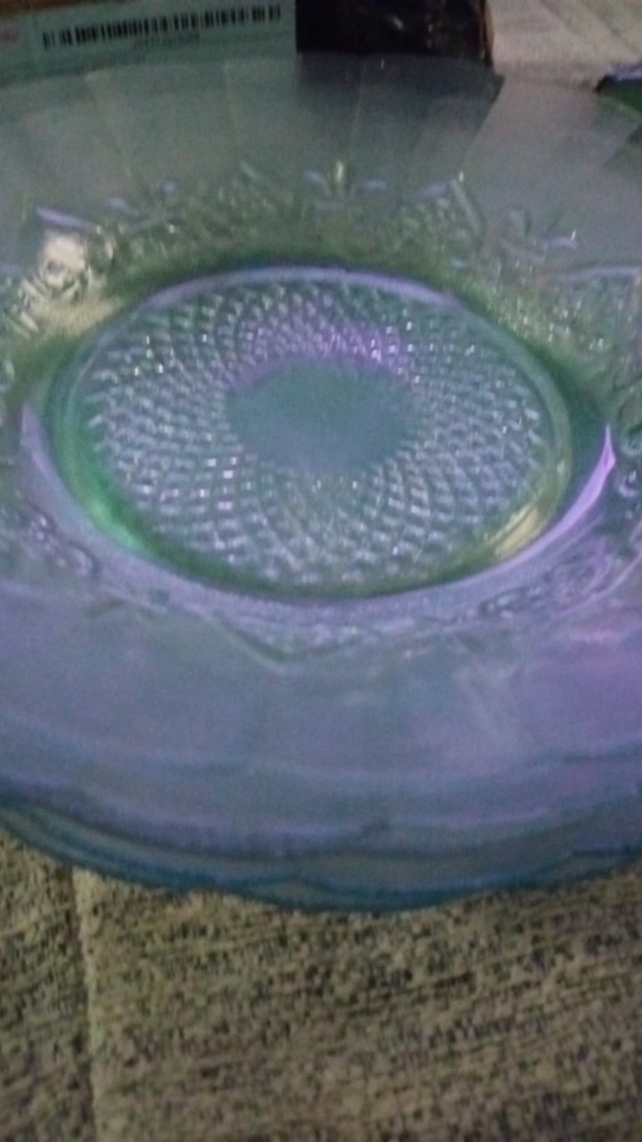 Piring Kaca Bening 22cm - Piring Beling 22cm