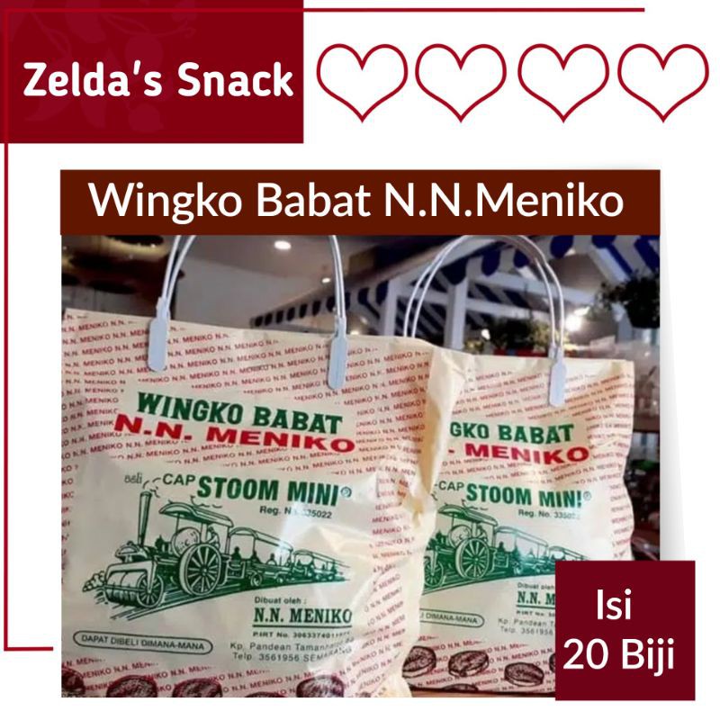 

Wingko Babat NN Meniko Cap Stoom Mini | Oleh Oleh Khas Semarang