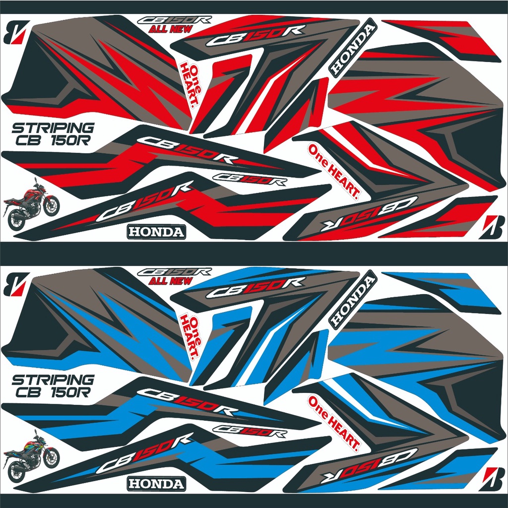 STIKER MOTOR HONDA CB 150R G2