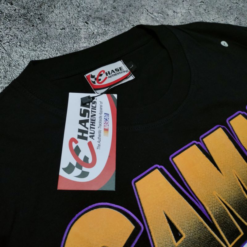 KAOS T-SHIRT OVERSIZE NASCAR CHASE AUTHENTIC CAMARO/CHAMPIONSHIP/BRAD98 VINTAGE BESTSELLER VARIAN