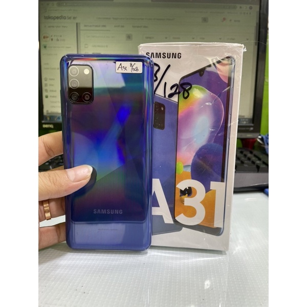 SAMSUNG GALAXY A31 RAM 8GB/128GB SECOND GARANSI RESMI