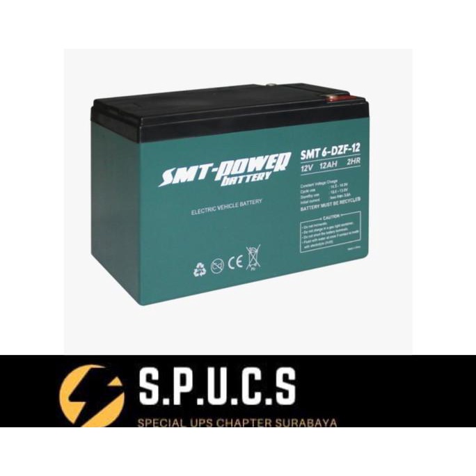 Aki SELIS SMT POWER 12V 12AH/DZF/VRLA/Baterai SELIS