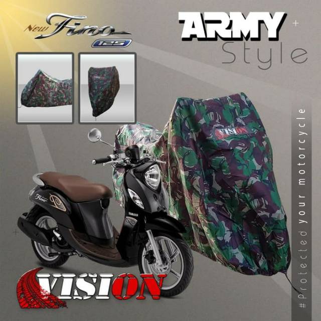 COVER MOTOR ARMY LOOKS + VISION ORIGINAL