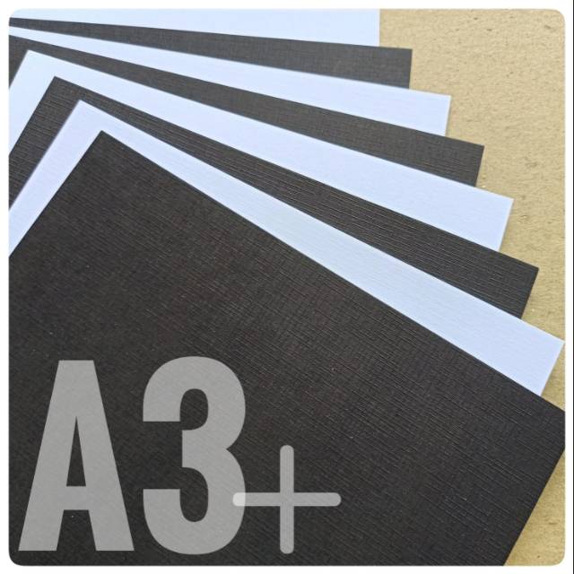 

( 50 Lembar ) Kertas Linen 230 Gsm Uk A3+ / 32 cm X 48.3 cm