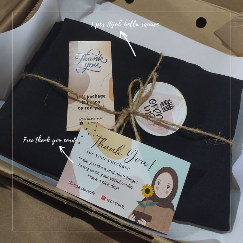 

GIFT BOX HAMPERS JILBAB BELLA SQUARE | HAMPERS JILBAB BELLA SQUARE | PAKET A5