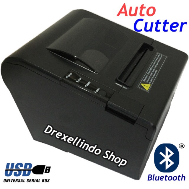 Printer Thermal Bluetooth ULT-80BT Auto Cutting USB BLUETOOTH