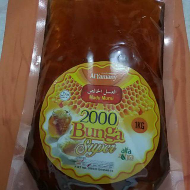 

Al Yamany Madu 2000 Bunga Super 1000 gr