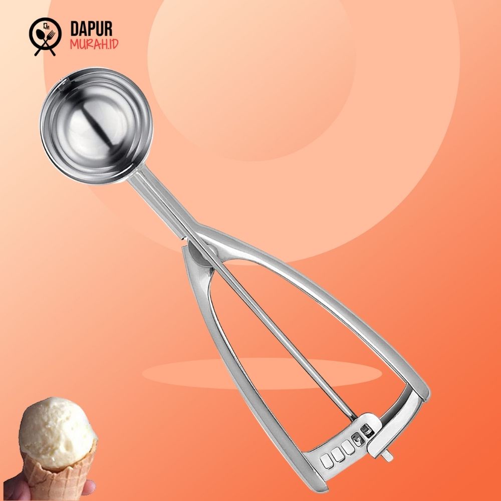 Sendok takar Ice Cream Scoop Stainless Steel