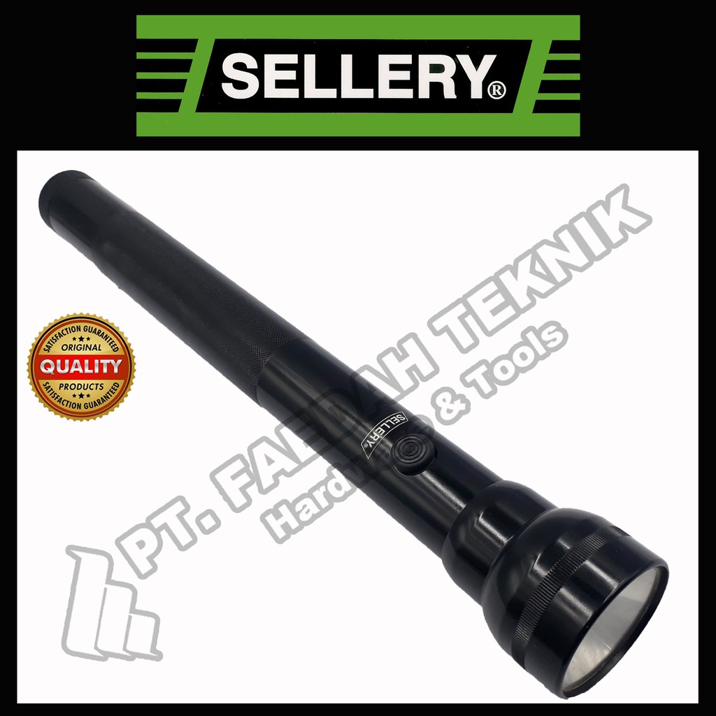 Senter Aluminium / Flashlight 07-204 Sellery