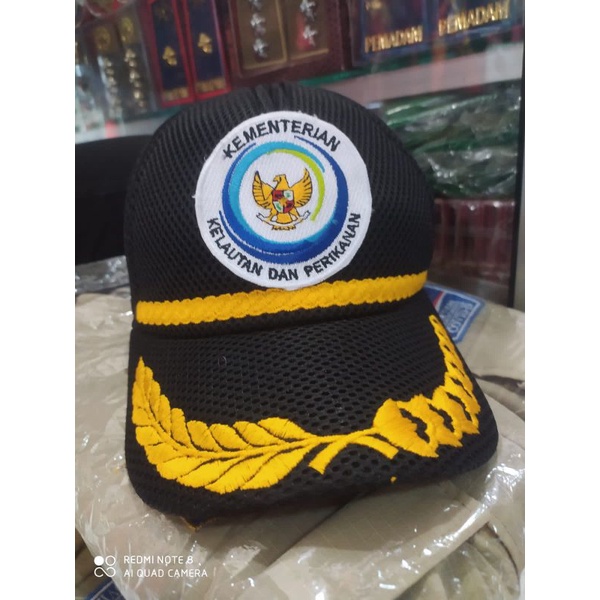 topi logo kelautan dan perikanan terlaris