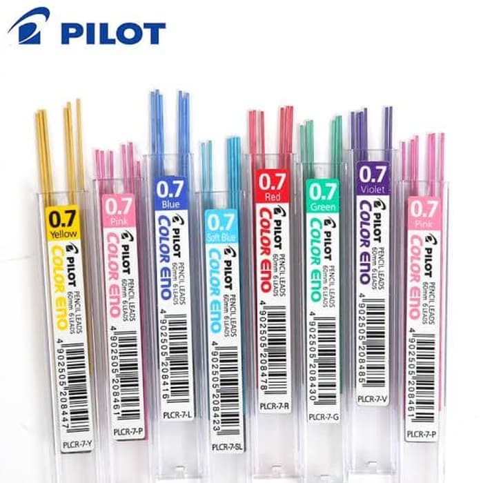 Isi Pensil Mekanik Warna Pilot Eno 0.7mm