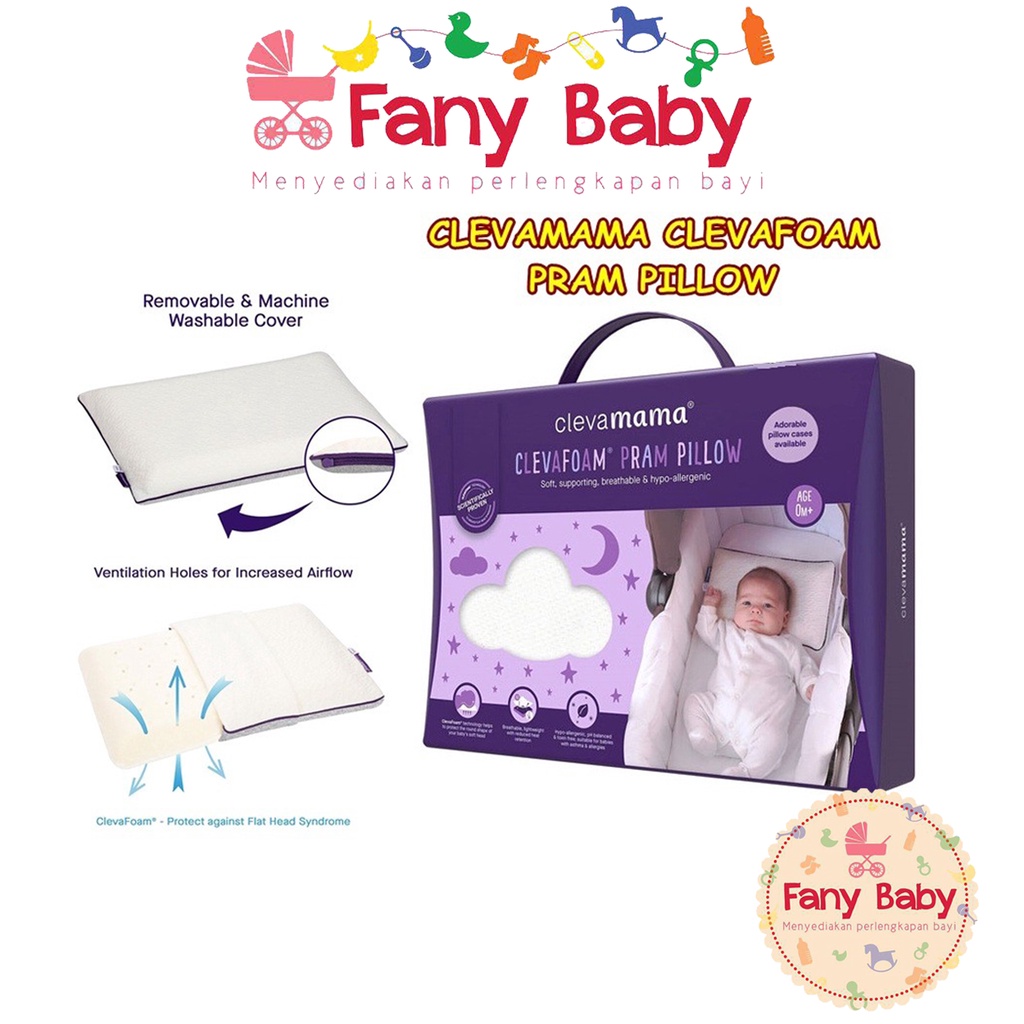 Clevamama Clevafoam Pram Pillow