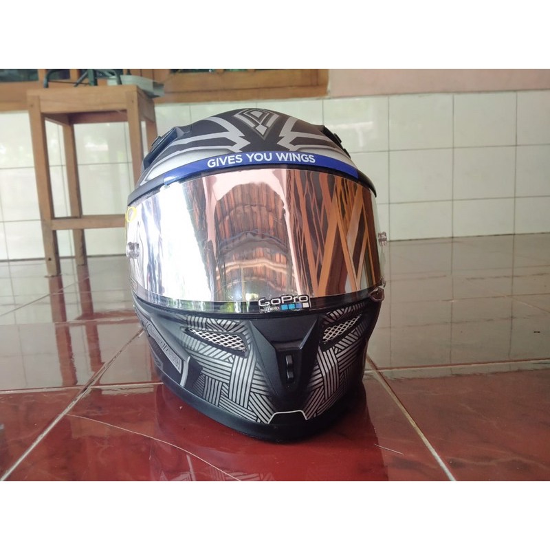 Helm KYT K2 R Black Panther Edition