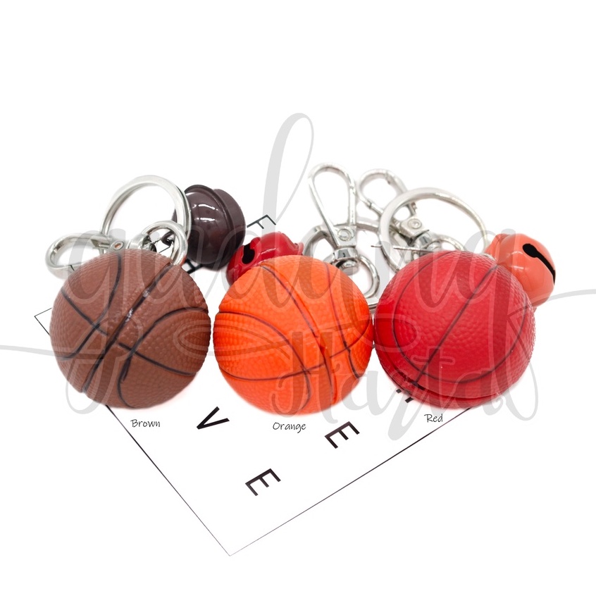 Gantungan Kunci Basketball Keychain Motif Bola Basket GH 302009