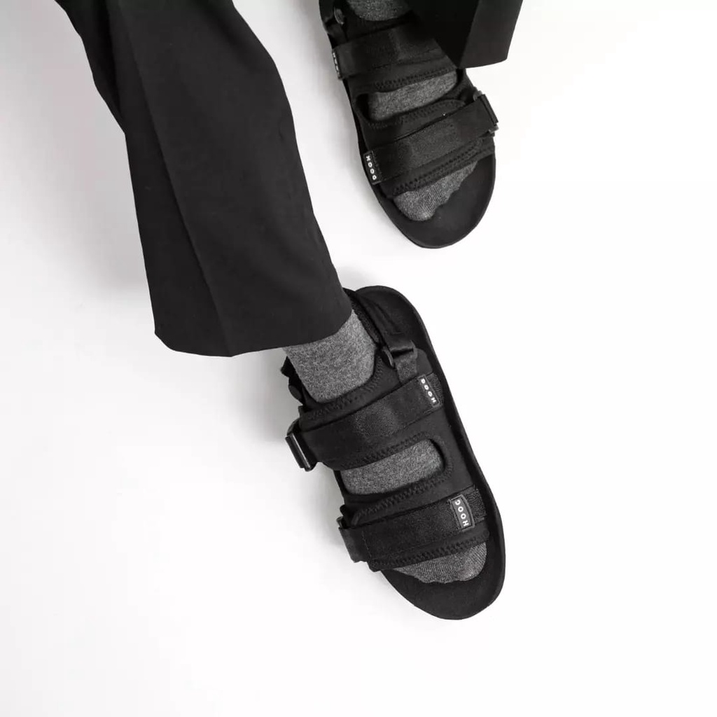 HOOG SANDALS - SDL BALANCE ALL BLACK