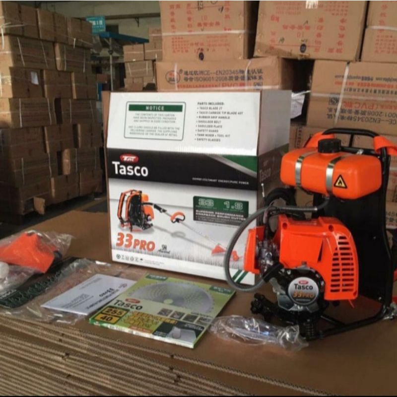 Mesin Potong Rumput TASCO 2Tak × Mesin Rumput TASCO