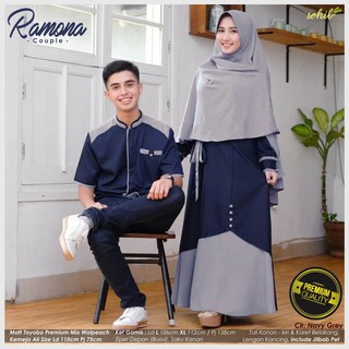  Model  Baju  Couple  Keluarga  Lebaran Terbaru  2021  Pasangan 