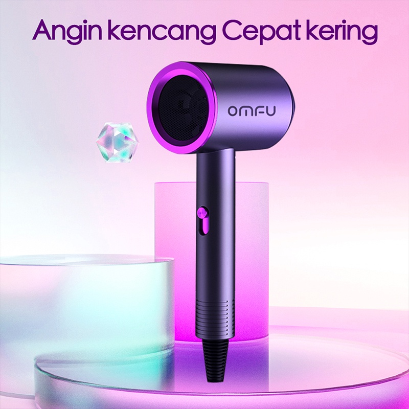 OMFU hair dryer adjustable hair dryer ion hair dryer disesuaikan Pengering rambut Multi-level hair dryer yang dapat