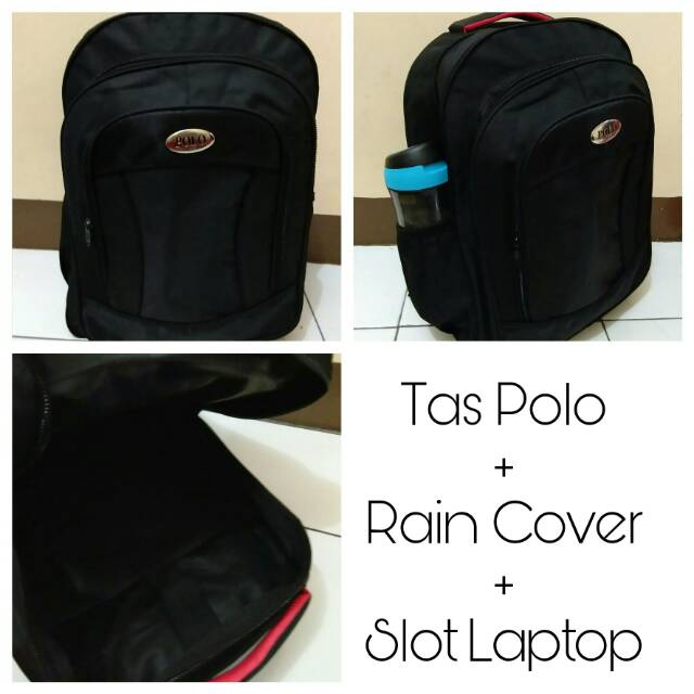 Backpack POLO Tas Ransel POLO tas Kerja Pria Tas Ransel Kerja