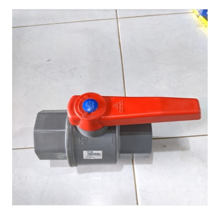 BALL VALVE / STOP KRAN 2-1/2" / 2.5 INCH DIM BALLVALVE PVC 21/2"