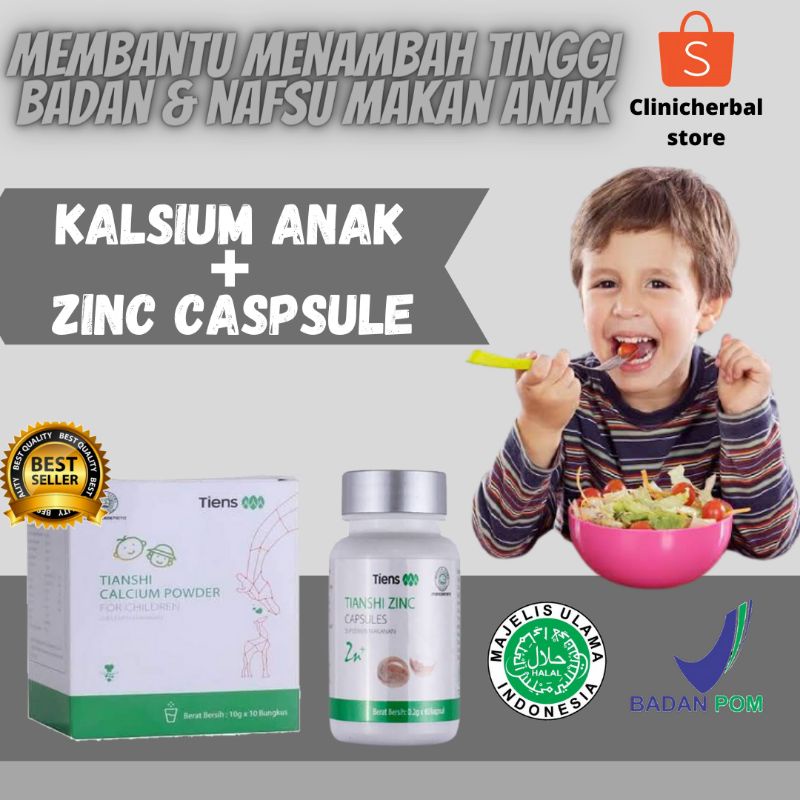 KALSIUM PENINGGI BADAN ANAK & DEWASA