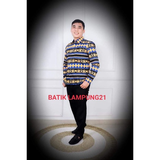 Bahan/ Kain batik lampung  BAHAN ADEM HALUS GLOSY, MOTIF TAPIS