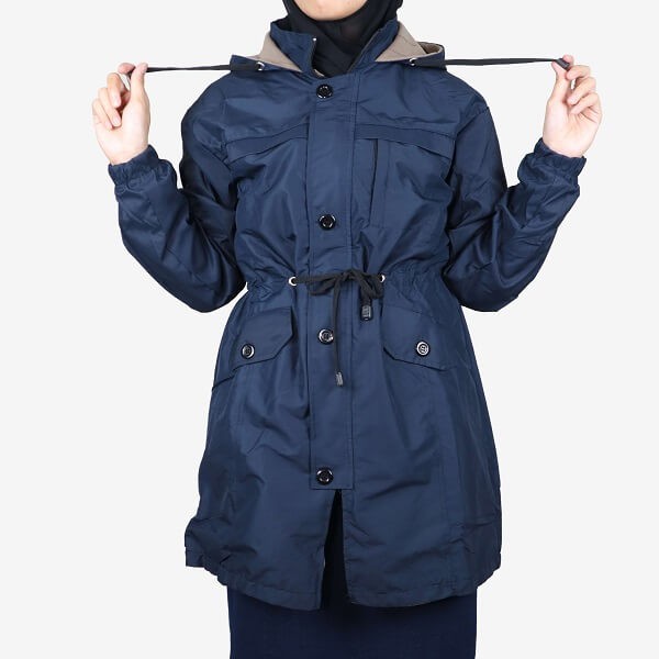 Jaket Parka Muslimah / Jaket Wanita Casual / Jaket Wanita Distro
