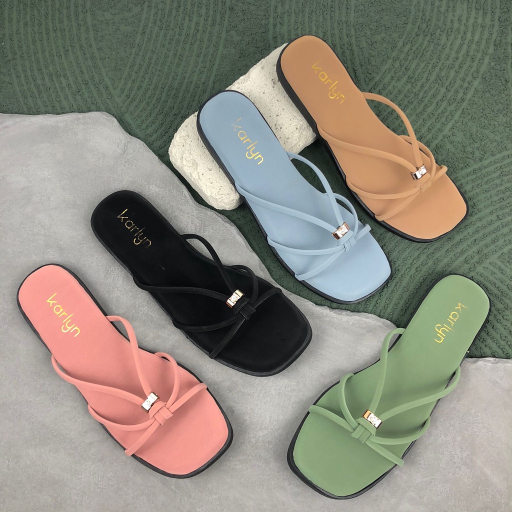 Karlyn Monica Sandal Flat Wanita