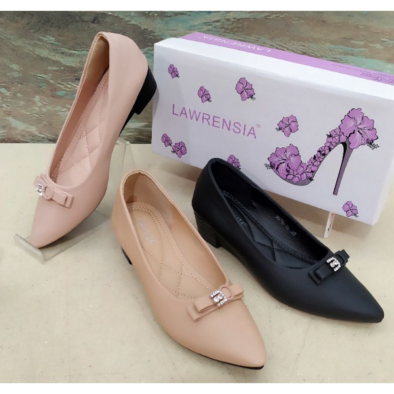 Sepatu Wedges Formal Ori LAWRENSIA