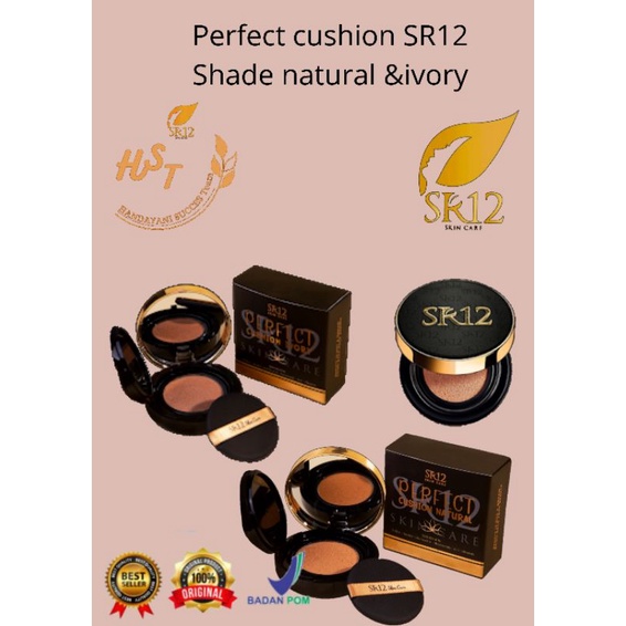 perpect cushion sr12/ bedak basah glowing