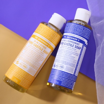 Dr. Bronner's Pure Castile Liquid Soap | Sabun Cair