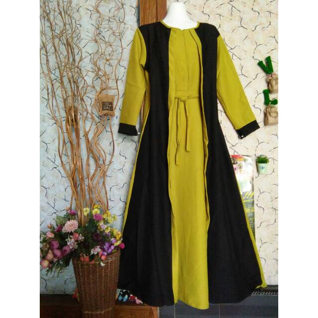 Gamis Sabyan Moscrepe Gamis Moscrepe Gamis Rompi
