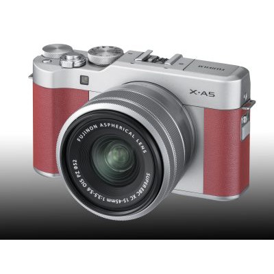 FUJIFILM X-A5 KIT 15-45MM OIS PZ - FUJI FILM XA5 XA-5 PAKET BONUS KAMERA VLOG-5