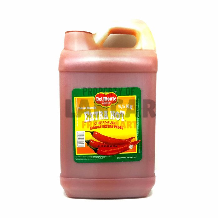 

Ready- Delmonte Saus Sambal Galon Extra Hot 5,5Kg