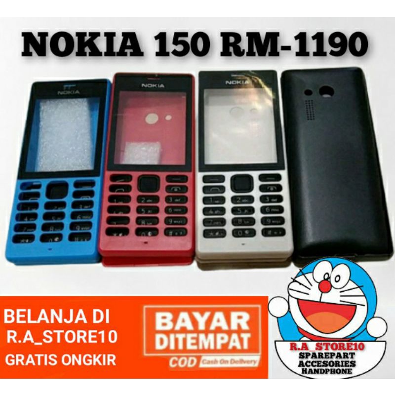 Casing kesing housing Nokia 150 N150 RM1190 RM-1190 Cassing Kessing Cashing Case Original